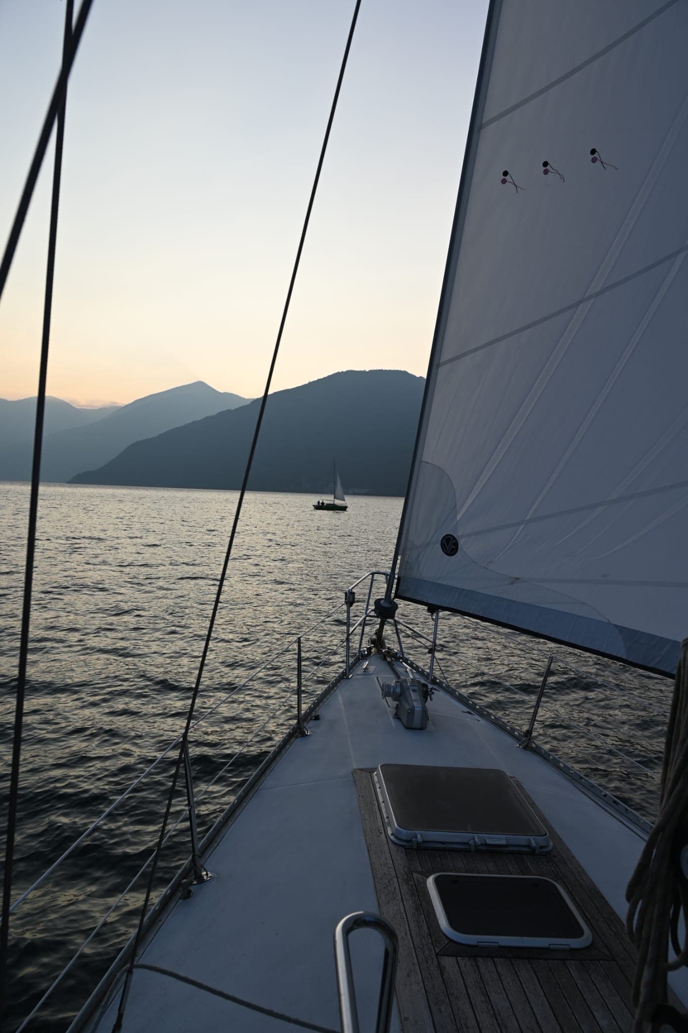 Bellatrix in navigazione sul Lago d'Iseo